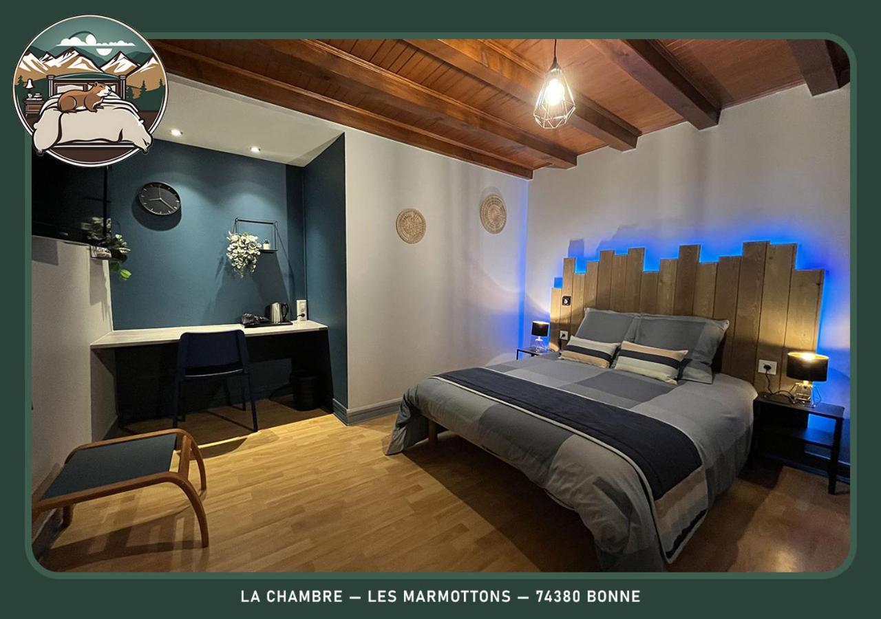 Logements Des Marmottons - Coeur De Village A Bonne ภายนอก รูปภาพ
